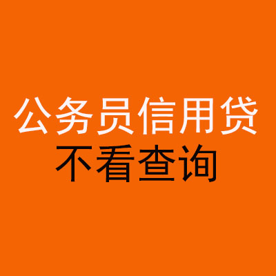 天镇公务员信用贷款